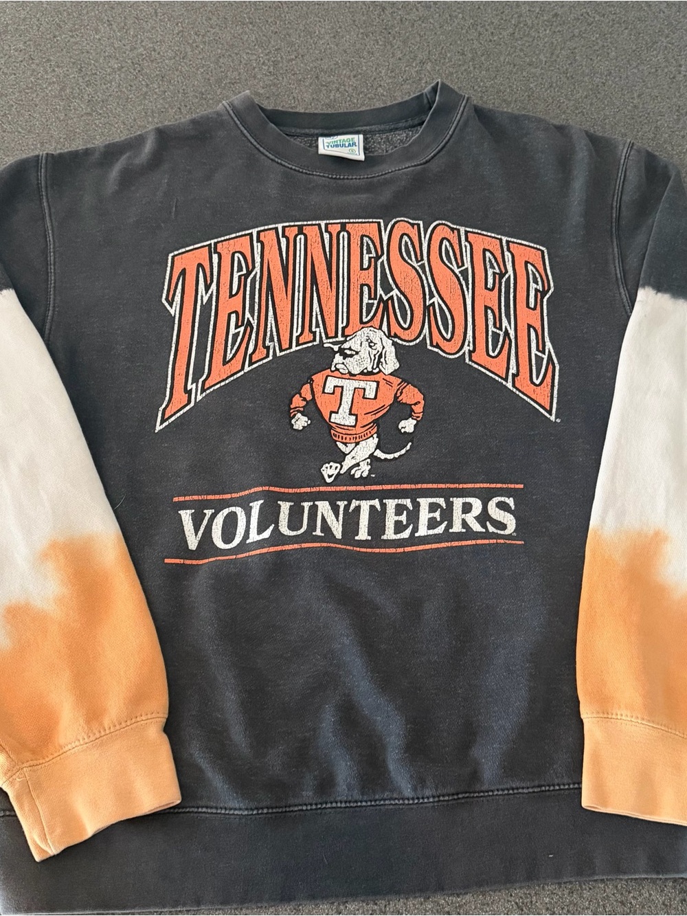 Vintage Tennessee Black and Orange Crewneck Sweatshirt